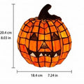 Halloween resin pumpkin lantern